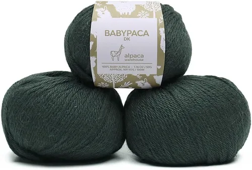 Vista 72 de Juego de 6 madejas de 100% lana de alpaca bebé (10.58 oz) de peso DK, fabricadas en Perú, celestial suave y perfecto para tejer y hacer ganchillo