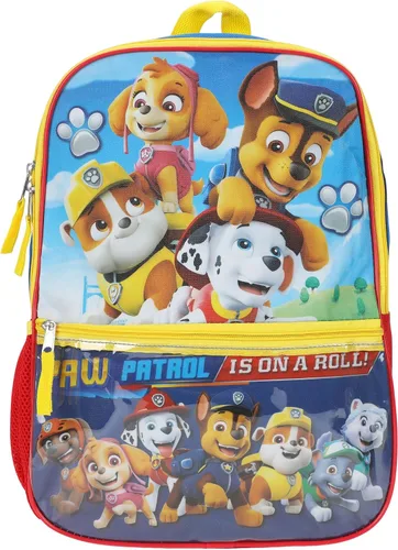 Vista 3 de Bioworld PAW Patrol - Juego de mochila juvenil de 5 piezas, Perros, Dibujos Animados, Pata, Patrulla, Héroes, Mochila, Bolsa, Fiambrera, Conjunto