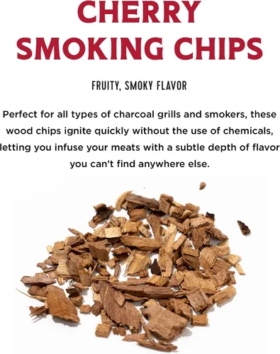 Vista 3 de Fire & Flavor Premium 100% Natural Hardwood Smoking Chips, Compatible with All Grills, Cherry