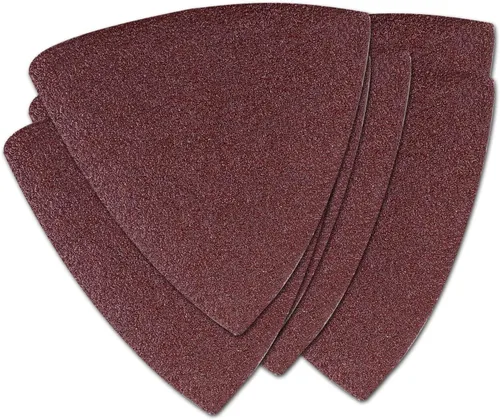 Vista 16 de Utoolmart Papel de lija para detalles, papel de lija triangular, almohadillas de lijado de gancho y bucle, multiherramienta oscilante triangular, 40
