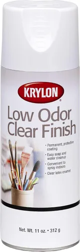 Vista 11 de Krylon K01306 Spray Fijador Trabajable Transparente, Aerosol de 11 onzas, Mate