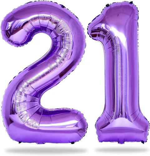 Vista 109 de Globos negros del número 10 para decoraciones de cumpleaños número 10, globos de helio de mylar de lámina de 40 pulgadas negros del número 1 & 0