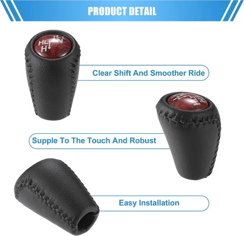 Vista 4 de ACROPIX Pomo de cambio de transmisión automática de 4 velocidades para Toyota Prado 120 2003-2009 - Paquete de 2