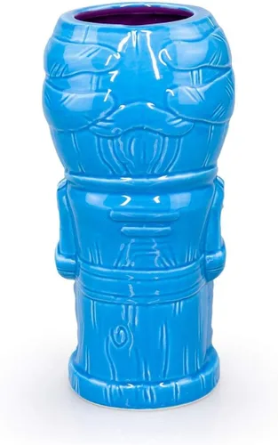 Vista 3 de Mass Effect Geeki Tikis Peebee - Taza de cerámica hecha a mano, capacidad para 14 onzas