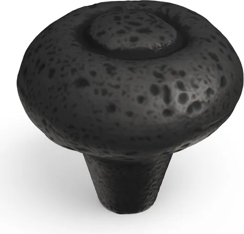 Vista 2 de Hickory Hardware - Paquete de 1 manija para alacena de núcleo sólido, pomos de lujo para gabinete y cómoda, tiradores para puertas y cajones, 1-1/2