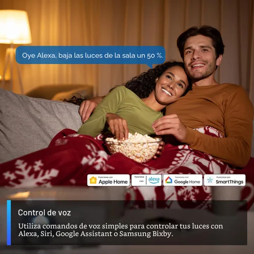 Vista 5 de TP-Link Tapo Matter - Interruptor de atenuación inteligente: control de voz con Siri, Alexa y Google Assistant, certificado UL, temporizador