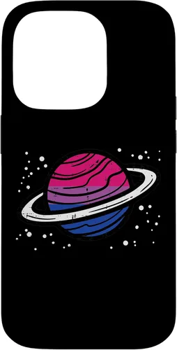 Vista 17 de iPhone 16 Bisexual Planet Saturn Bi Pride Flag Lgbtq Men Women Kids Case