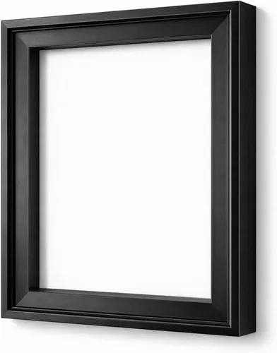 Vista 11 de Marco flotante de lona para lienzo envuelto en galería de 1 a 1.25 pulgadas, marco flotante con aspecto de madera para pinturas al óleo, galería