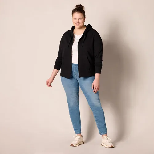 Vista 7 de Tienda Essentials Jegging elástico de tiro medio para mujer (disponible en tallas extragrandes)