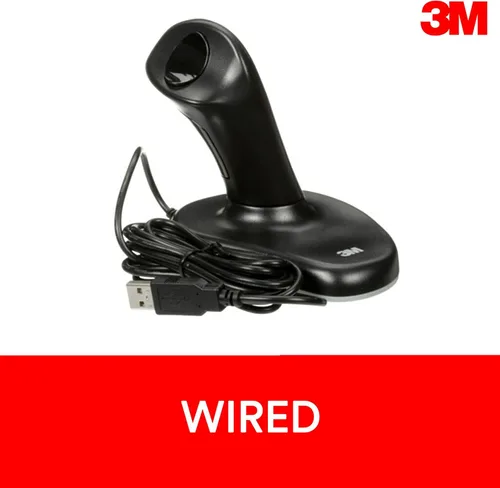 Vista 3 de 3M Mouse óptico ergonómico con cable, diseño patentado de agarre vertical que mantiene tu mano y muñeca en un ángulo neutro para mayor comodidad