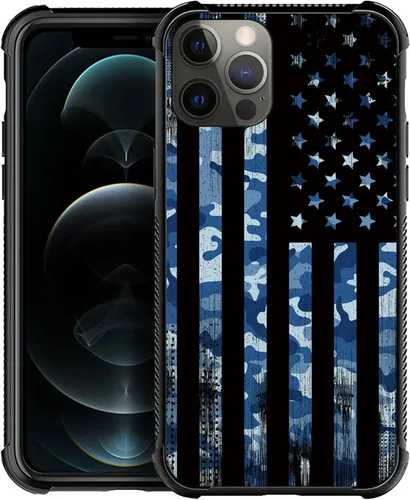 Vista 41 de Funda compatible con iPhone X/XS, diseño de bandera estadounidense de béisbol, TPU suave, a prueba de golpes, de vidrio templado, para iPhone X/XS