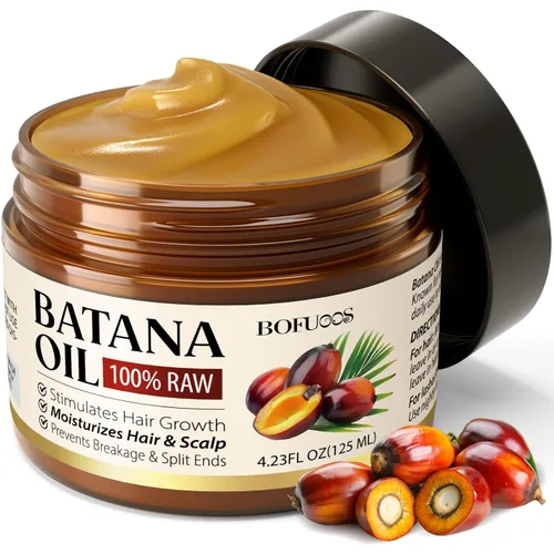Vista 8 de Batana Oil for Hair Growth – 100% Pure Unrefined Hair & Scalp Oil