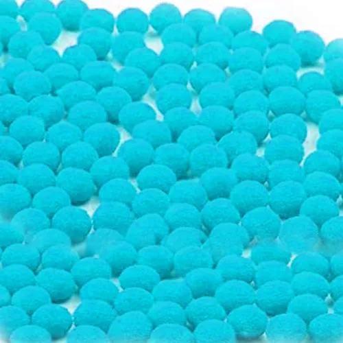Vista 45 de 1000 pompones para manualidades de 1 pulgada, bolas de pompón mullidas de Navidad, pequeñas bolas de pompones para manualidades, proyectos