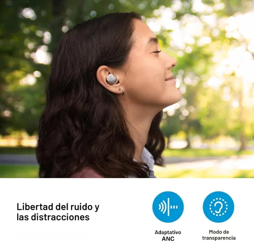 Vista 4 de Sennheiser Momentum True Wireless 4 - Auriculares inteligentes con Bluetooth 5.4, sonido cristalino, diseño cómodo, duración de la batería de 30