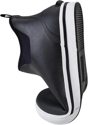 Vista 3 de TENGTA Botas de cubierta impermeables para hombre, calzado de lluvia de neopreno, zapatos de goma