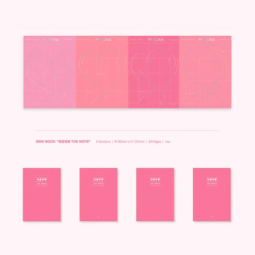 Vista 5 de MAP OF SOUL PERSONA - BTS Album 3 Ver CD Photobook Mini Book Photocard Postcard Photo Film FREE GIFT