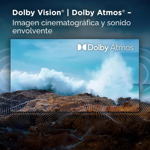 Vista 5 de TCL Smart TV Class S5 UHD 4K LED de 55 pulgadas con Fire TV (modelo 55S551F, 2024), Dolby Vision, HDR PRO+, Dolby Atmos, Alexa integrado con control