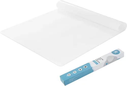 Vista 8 de KitchenRaku Tapete de silicona extra grande para protector de encimera de cocina, tapete grueso antiadherente resistente al calor, mantel individual