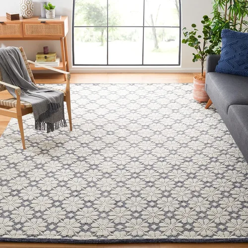 Vista 10 de SAFAVIEH Vermont Collection - Alfombra de pasillo, 2 pies 3 pulgadas x 6 pies, color marfil, lana hecha a mano, ideal para zonas de alto tráfico