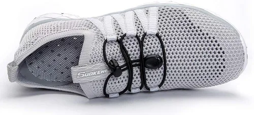 Vista 5 de SUOKENI Zapatos sin cordones de secado rápido para playa o deportes acuáticos