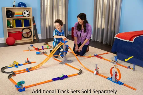 Vista 15 de Hot Wheels Track Builder Flip Tower Stunt Pack