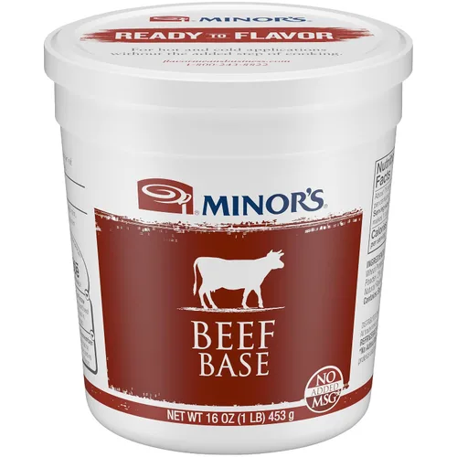 Vista 7 de Minor's Base de Res y Caldo, Ideal para Sopas y Salsas, 0 Gramos de Grasas Trans, Sin MSG Añadido, 16 oz (Paquete de 3)