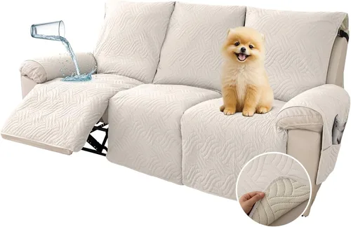 Vista 12 de Deep Dream Fundas impermeables para silla reclinable, funda antideslizante para sofá reclinable, protector de muebles para niños perezosos, funda