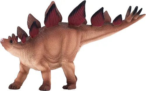 Vista 2 de MOJO Stegosaurus - Figura de dinosaurio realista pintada a mano