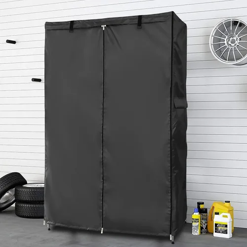 Vista 2 de Cubierta de Estante Impermeable, para Exteriores 600D de Servicio Pesado a Prueba de Polvo, Cubierta para Estantes de Almacenamiento