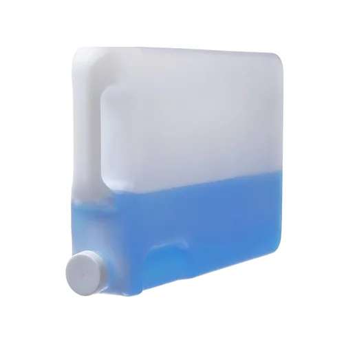 Vista 6 de Hudson Exchange - Contenedor Hedpak de 5 litros con tapa, HDPE, natural, paquete de 4