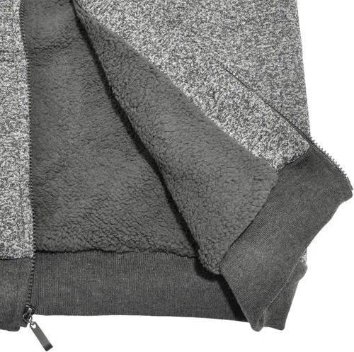 Vista 11 de Chaqueta con capucha con cremallera completa y forro de sherpa