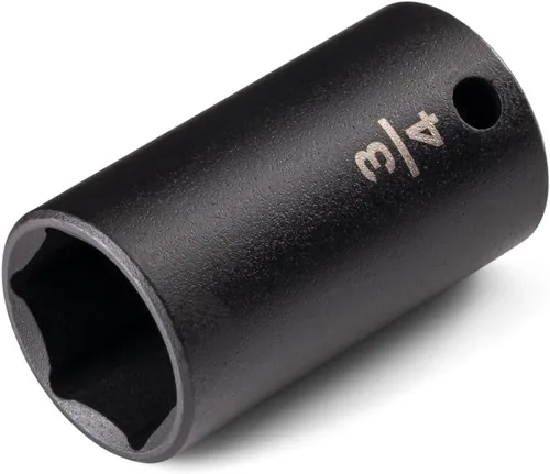 Vista 20 de TEKTON Zócalo de impacto de 6 puntos de 1 pulgada de profundidad de 3/8 pulgadas x 1 pulgada SID13025