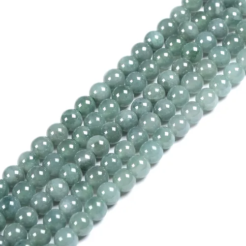 Vista 15 de 7 piedras preciosas de chakras de 0.157 in redondas de cristal curativo sueltas de 16 pulgadas para hacer cuentas de joyería