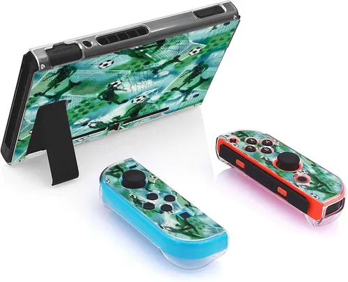 Vista 3 de Funda protectora para jugadores de fútbol de fútbol, compatible con protector de interruptor, carcasa a prueba de golpes