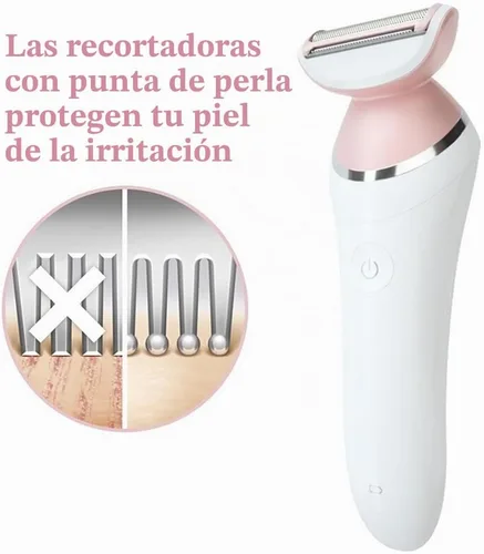 Vista 5 de Cabezal de repuesto BRL130 para afeitadora Philips SatinShave Advanced BRL140 Ladyshave - Lámina de repuesto para afeitadora y cortadora
