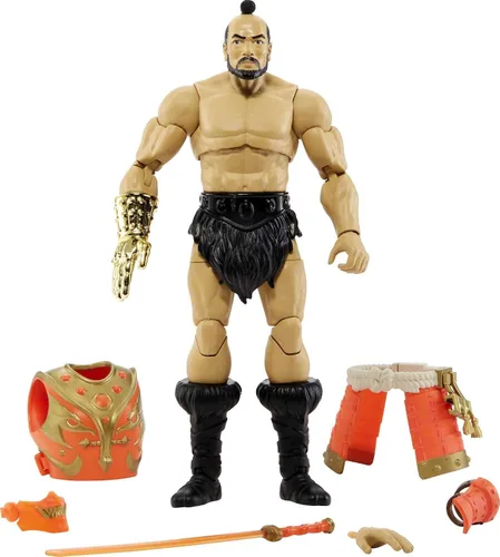 Vista 4 de Masters of the Universe Masterverse Jitsu - Figura de acción con accesorios, MOTU de 7 pulgadas, regalo coleccionable