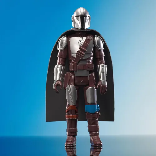 Vista 8 de DIAMOND SELECT TOYS Star Wars: The Mandalorian: Beskar Armor - Figura de acción gigante, multicolor