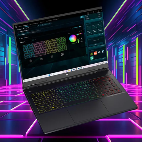 Vista 9 de Acer Predator Helios Neo 14 Gaming Laptop 14.5" WQXGA IPS 120Hz Display AI-Powered Intel Core Ultra 7 Processor 155H NVIDIA GeForce RTX 4060
