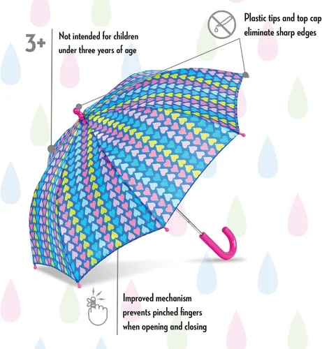 Vista 2 de ShedRain Kids Prints Umbrella