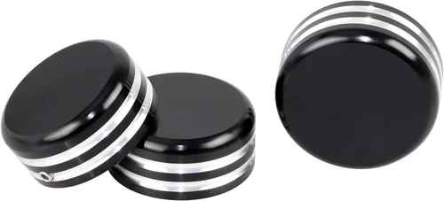 Vista 5 de SHMT - Cubierta de la tapa del vástago de la horquilla para Harley Sportster XL Dyna FXD FXDL FXDS-CONV Softail FLS FLSS FLSTF FLSTFB FLSTFBS FLSTN