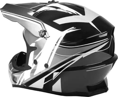 Vista 4 de JAGASOL DOT - Casco de motocross todoterreno para adultos, hombres y mujeres, casco de motocicleta de cara completa, casco de motocicleta de cara