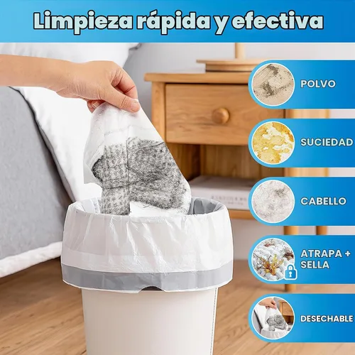 Vista 4 de Repuestos de tela seca XL compatibles con Swiffer Sweeper XL, 100