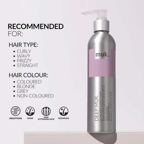 Vista 5 de MUK. Cuidado del cabello Acondicionador Ultra Suave Profundo - 300ML