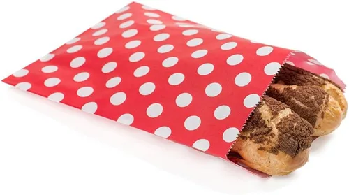 Vista 28 de Restaurantware Bolsa de papel rectangular negra, 7 x 5 pulgadas, paquete de 100 Negro
