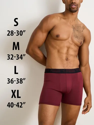 Vista 6 de PUMA Paquete de 5 calzoncillos tipo bóxer Performance para hombre