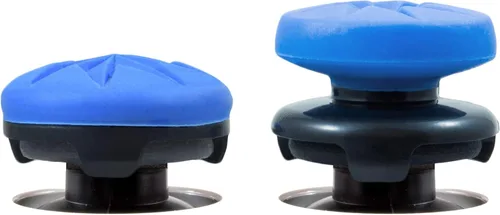 Vista 3 de KontrolFreek FPS Freek Edge para Playstation 4 PS4 y Playstation 5 PS5 Pulgares de rendimiento 1 convexo de tiro alto 1 convexo de tiro bajo