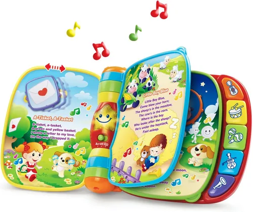 Vista 3 de VTech Libro de Rimas Musicales, Rojo