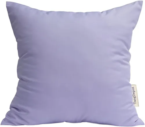 Vista 36 de TangDepot Fundas de almohada sólidas de seda sintética duradera, fundas de almohada cuadradas decorativas, fundas de almohada para interiores y Azul