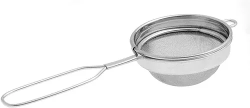 Vista 3 de Colador de té de acero inoxidable de malla fina,Filtro de té de acero inoxidable,Filtro de malla fina,Paja de filtro de té de acero inoxidable