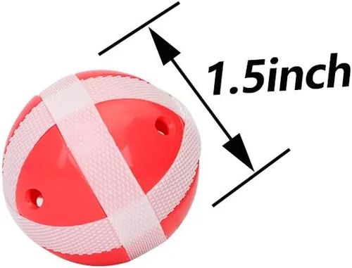 Vista 2 de Juego de bolas adhesivas para tablero de dardos de tela, accesorios de juego de dardos para niños, incluye 12 bolas